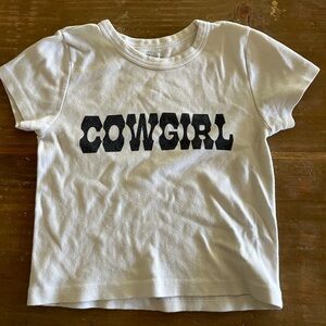 Brandy Melville baby tee